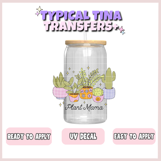 Plant Mama | UV decals | POD