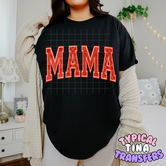 Mama in Red | DTF Transfer | POD