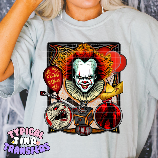 We all Float Down here | DTF Transfer | POD