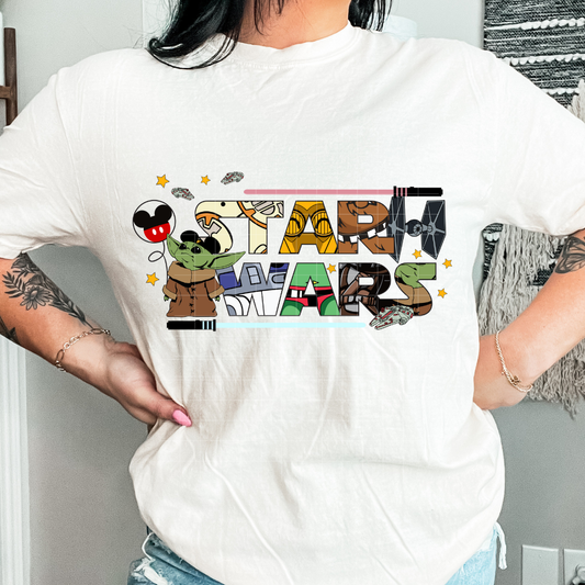 SW Sabers | DTF Screen Print | POD