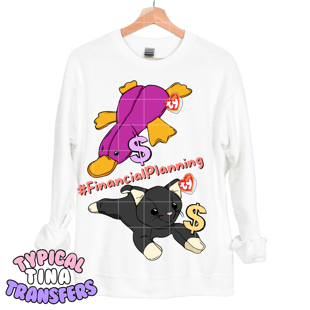 Throwback Collectible Bean Babes | DTF Transfers | POD