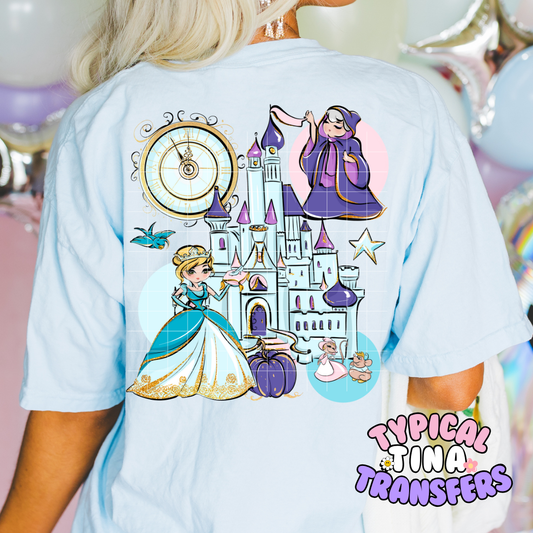 Drawn Cindy Mural | DTF Screen Print | POD