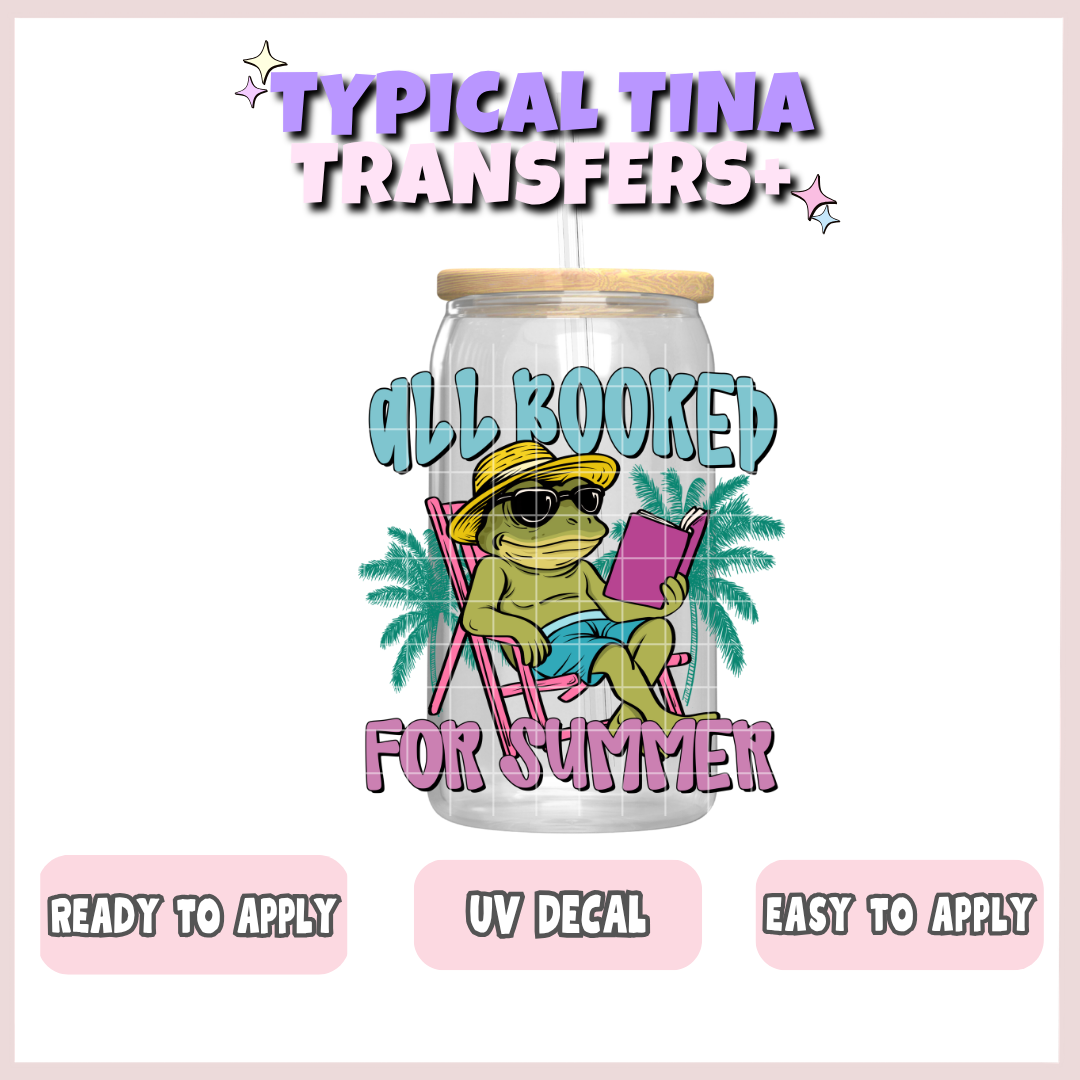 All booked for summer | UV decals | POD