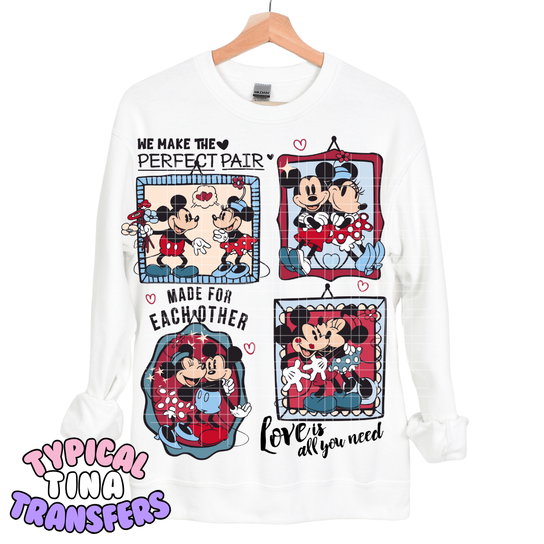 M&M we make the perfect pair | DTF Transfers | POD