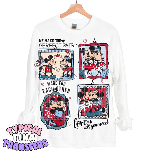 M&M we make the perfect pair | DTF Transfers | POD