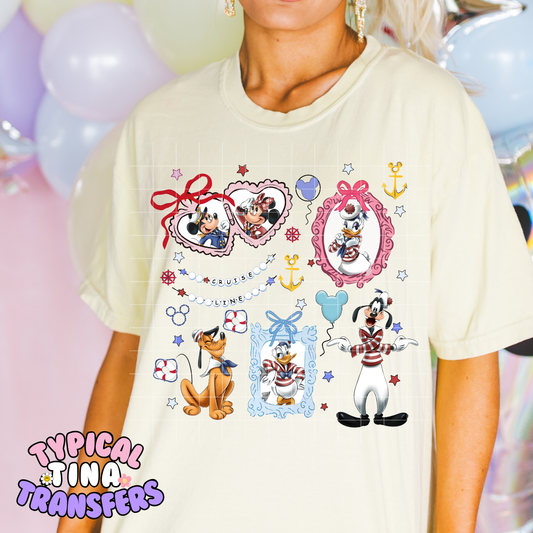 Friendship bracelet cruise magic | DTF Transfer | 12" Adult