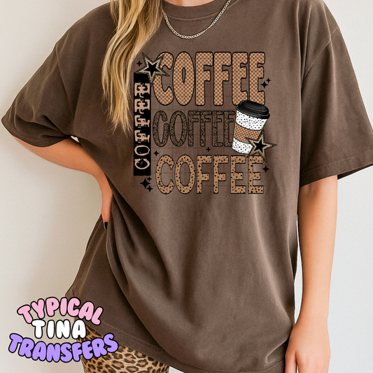 Coffee, coffee, Coffee | DTF Transfers | POD