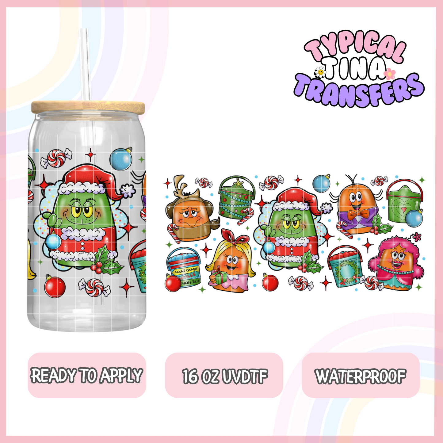 UVDTF #2770 | 16oz UVDTF Wrap | POD