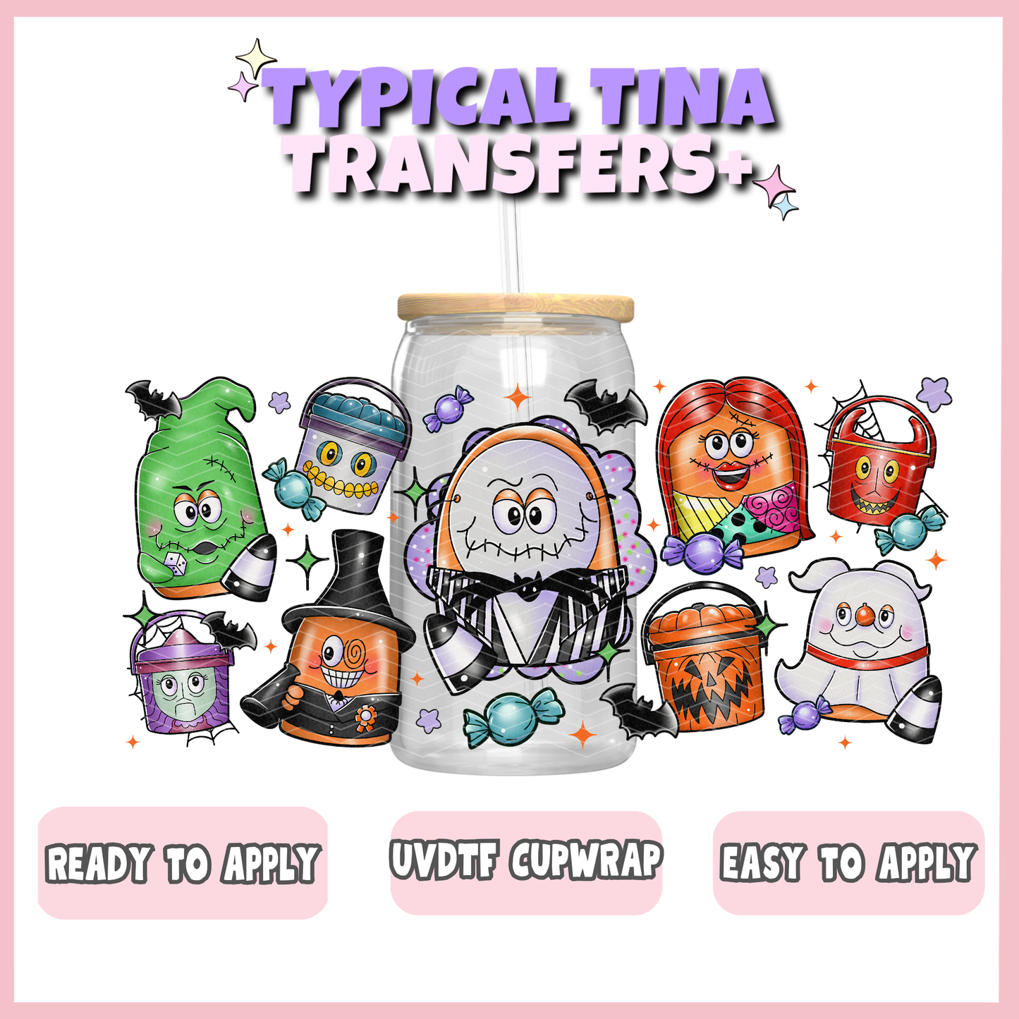UVDTF #2771 | 16oz UVDTF Wrap | POD