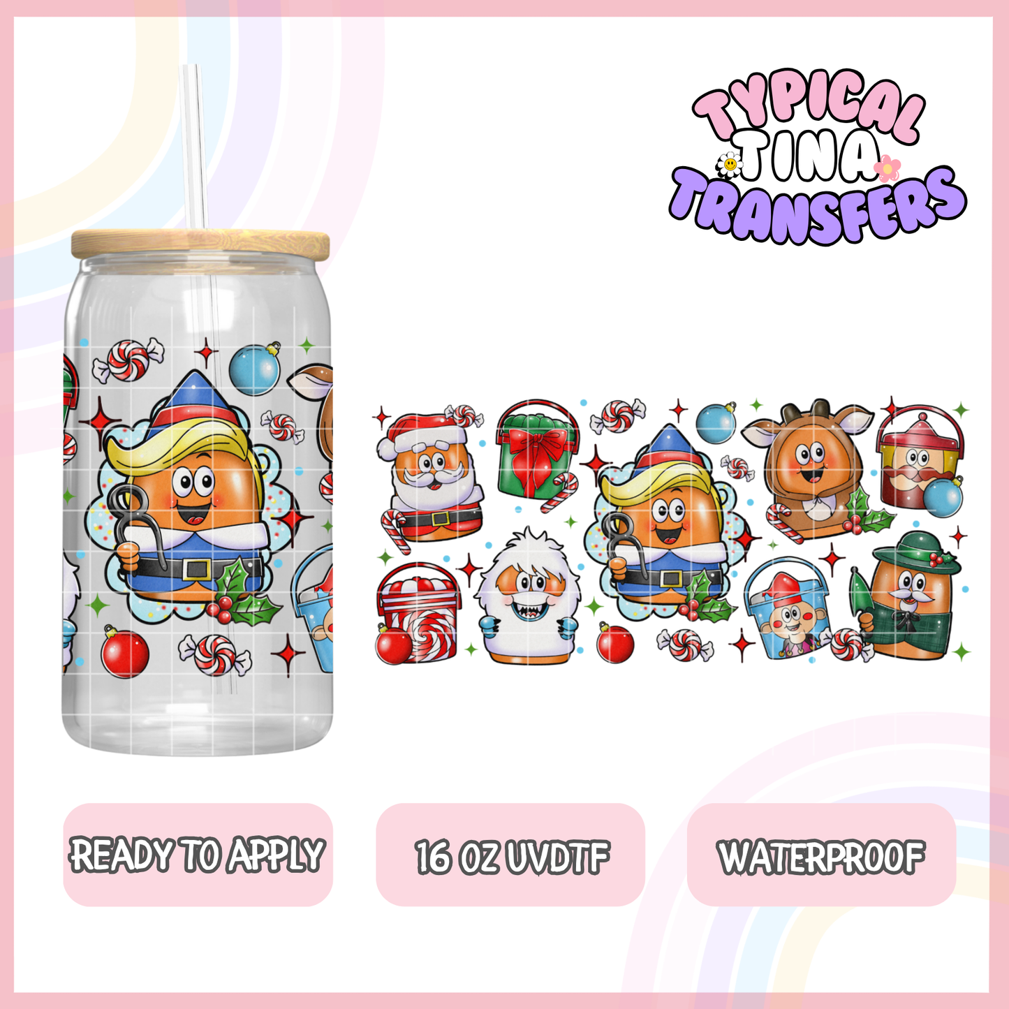 UVDTF #2775 | 16oz UVDTF Wrap | POD