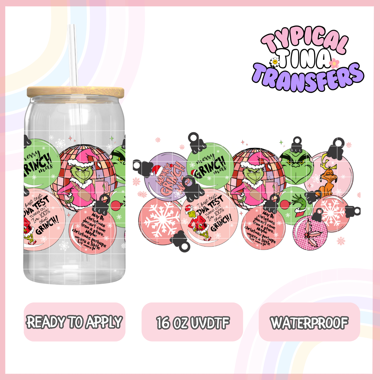 UVDTF #2789 | 16oz UVDTF Wrap | POD