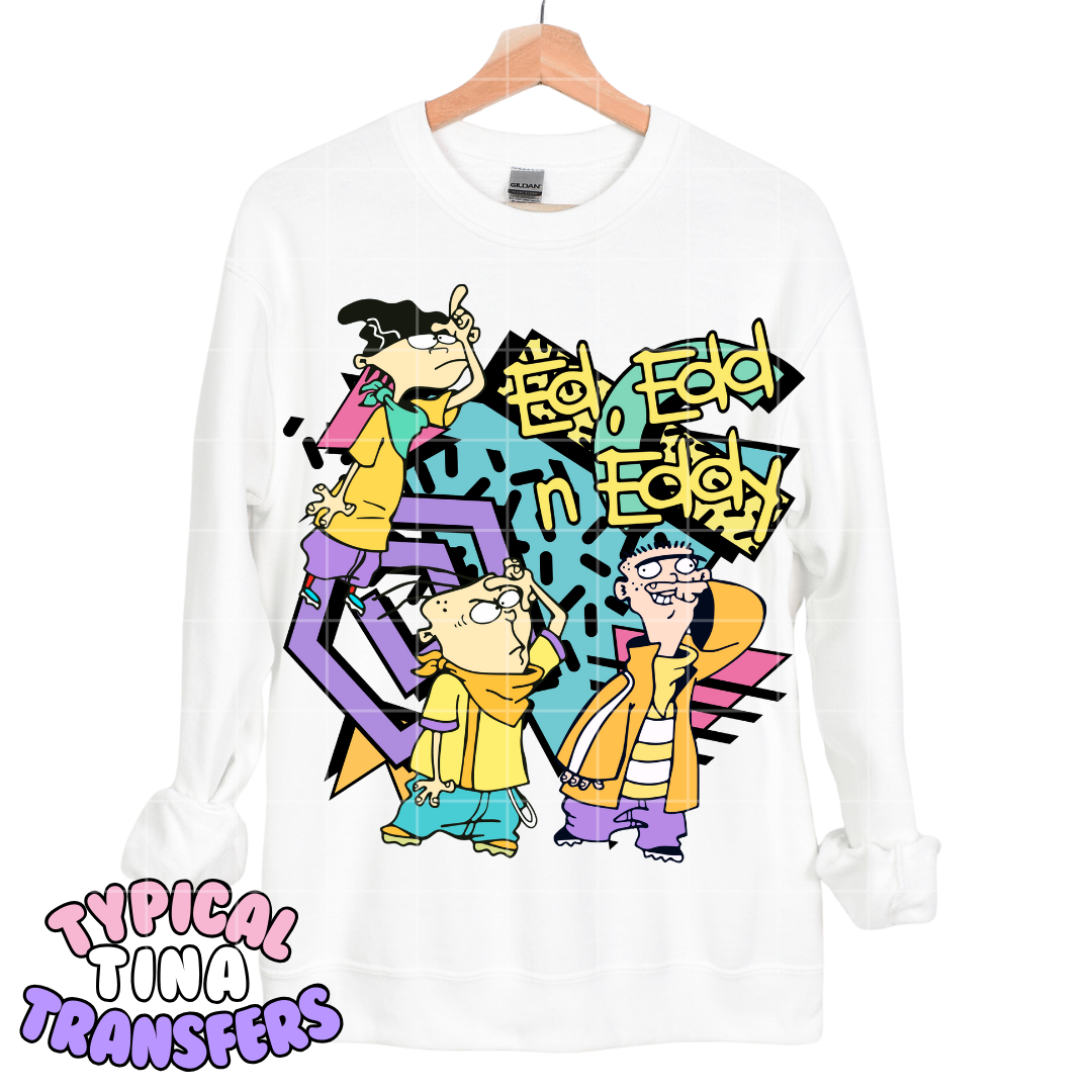 Retro - Ed x3 opt #2 | DTF Transfers | POD