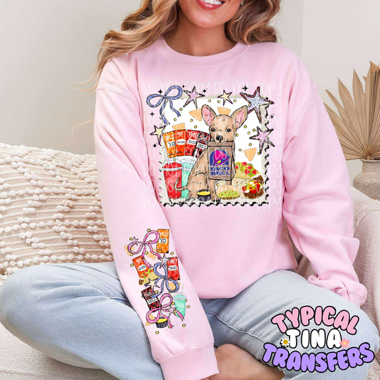 Coquette Taco Food | DTF Transfer | POD