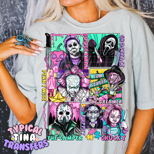 Horror Boys | DTF Transfer | POD