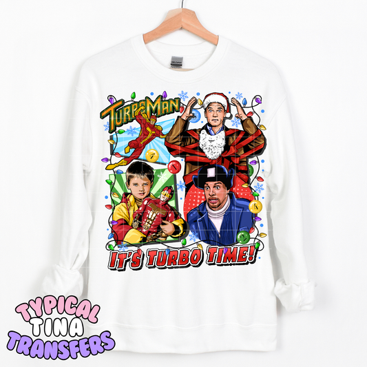 It's Turbo Time | DTF Transfer | POD