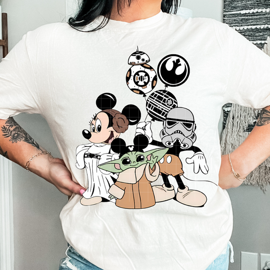 SW Magical Dress up | DTF Screen Print | POD