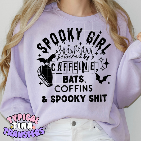 Spooky Girl powered by | DTF Transfer | POD