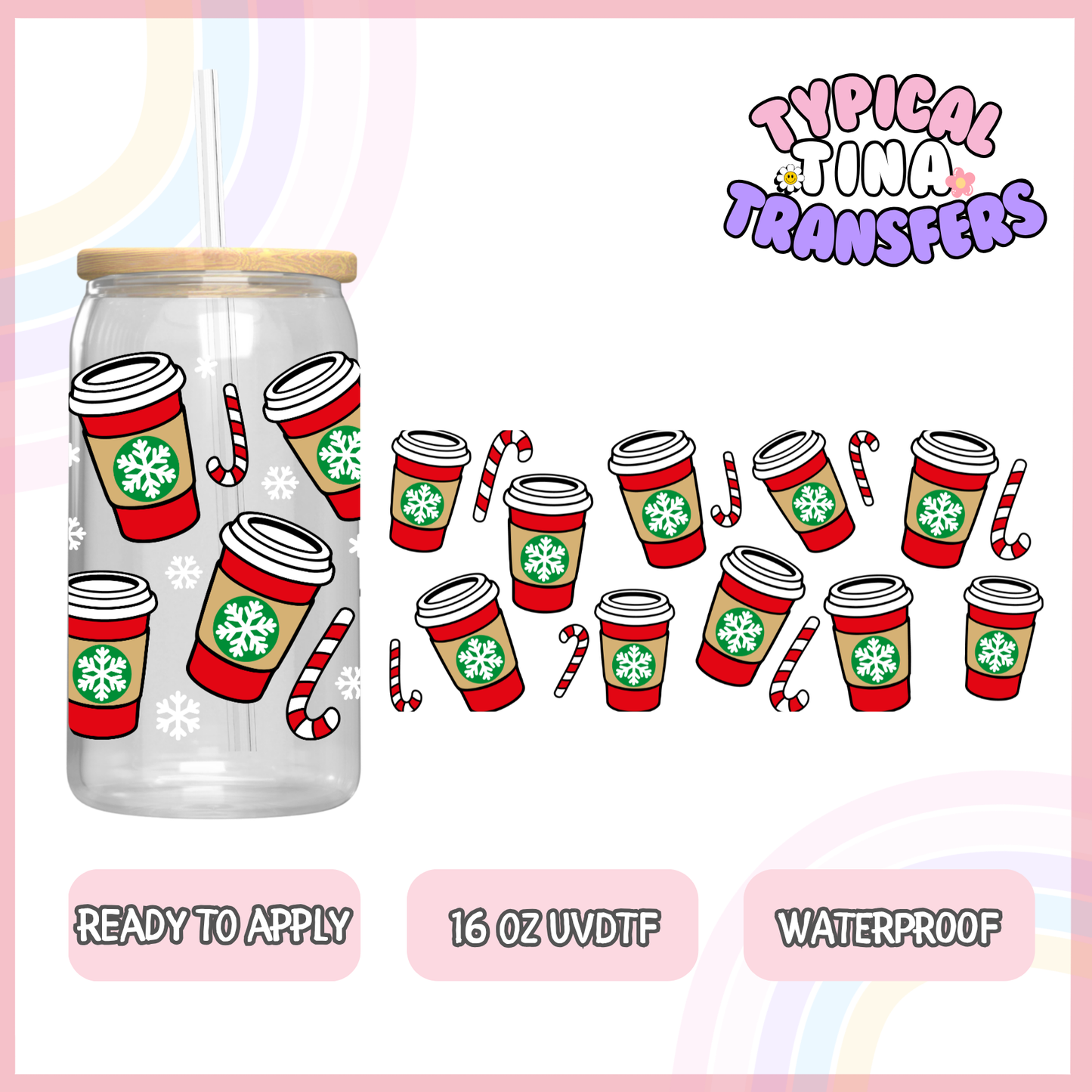 UVDTF #2801 | 16oz UVDTF Wrap | POD