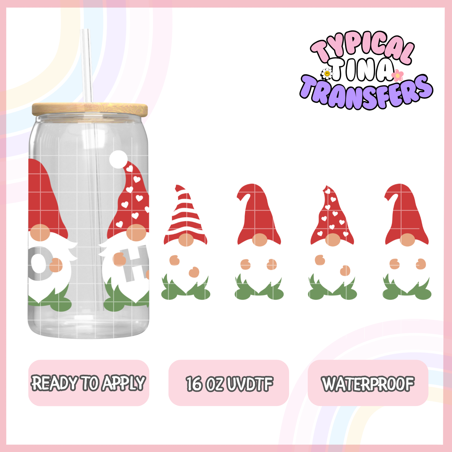 UVDTF #2857 | 16oz UVDTF Wrap | POD