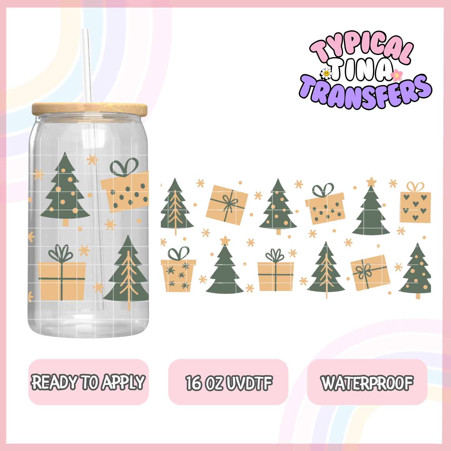 UVDTF #2858 | 16oz UVDTF Wrap | POD