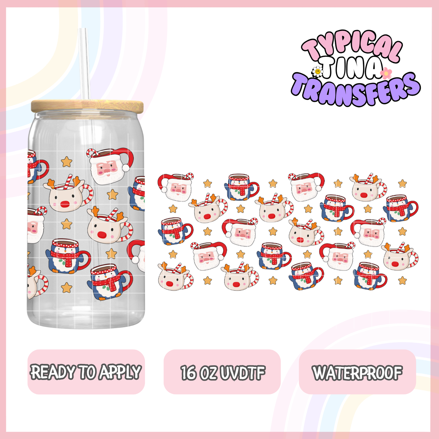 UVDTF #2864 | 16oz UVDTF Wrap | RTS