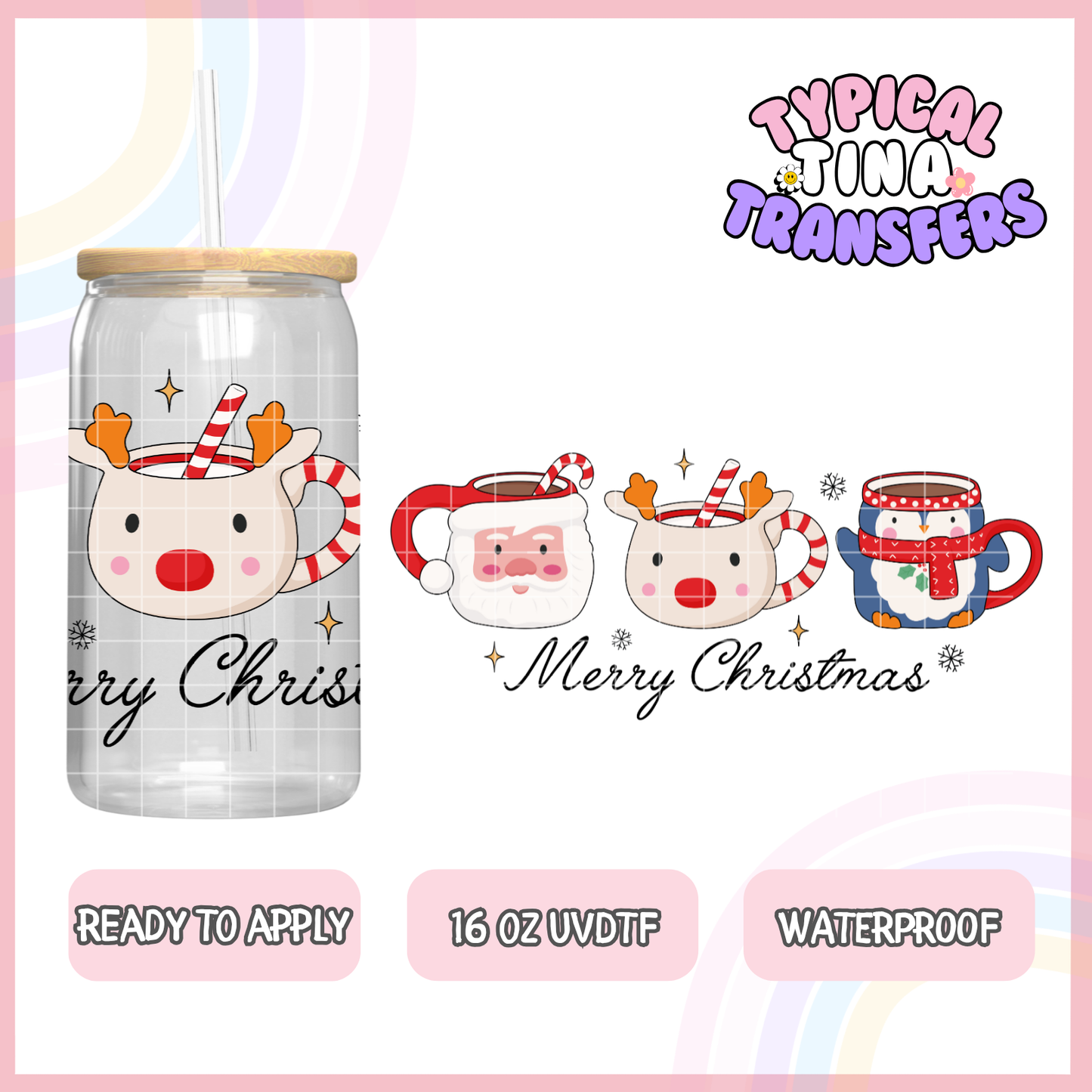 UVDTF #2866 | 16oz UVDTF Wrap | POD