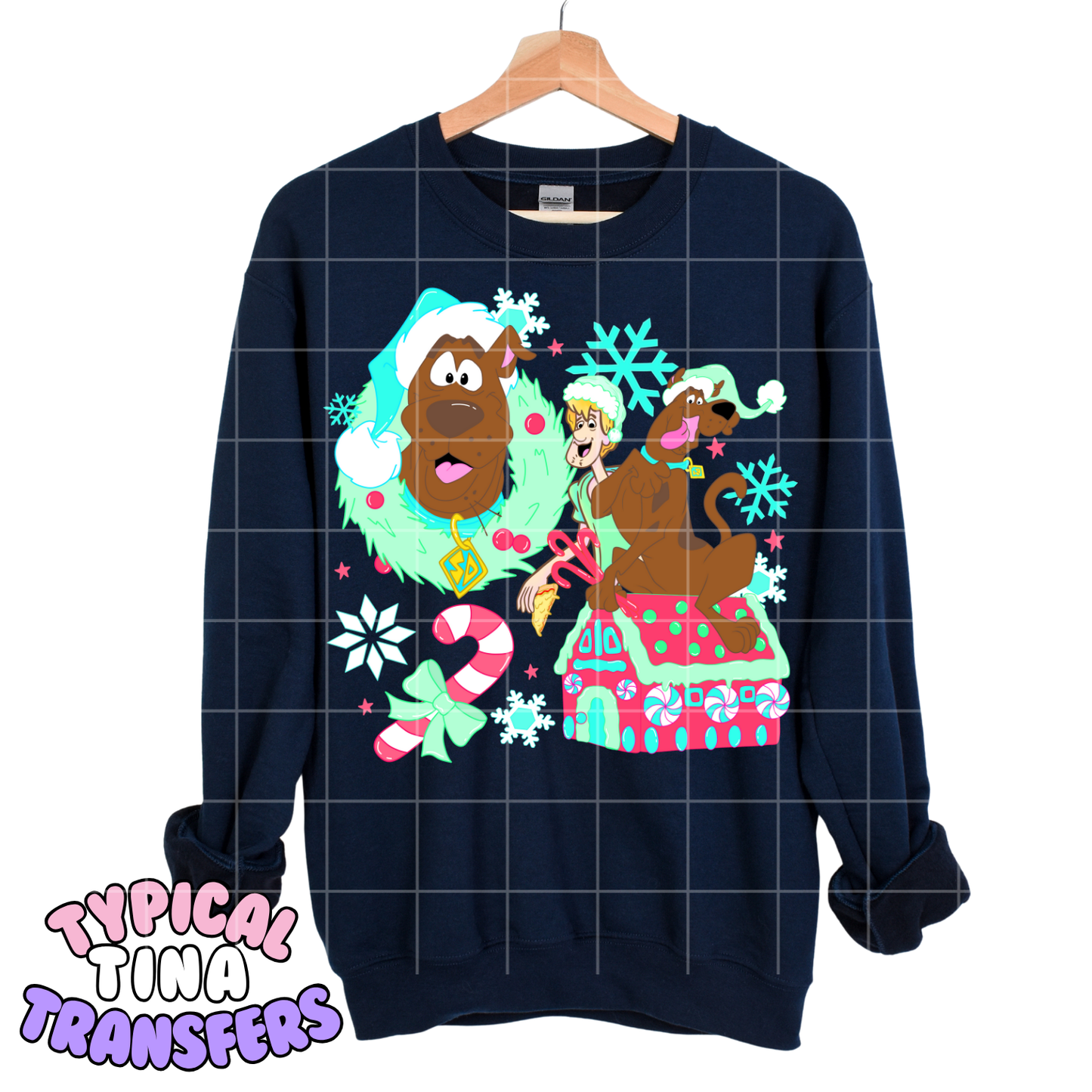 SD - Pastel christmas | DTF Screen Print | POD