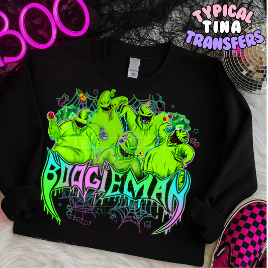 Boogeyman O bright multi | DTF Transfer | POD