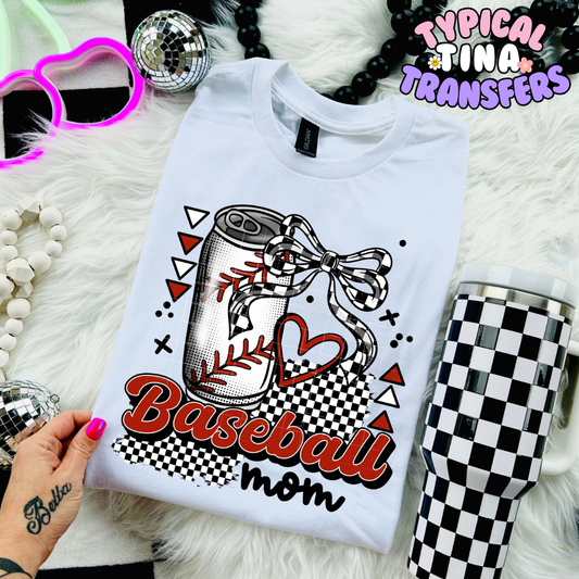 Baseball mom | DTF Transfer | POD