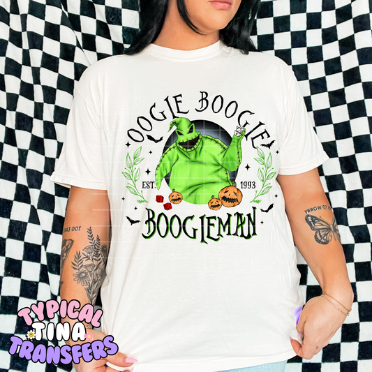 Oog Boog the Boogeyman | DTF Transfer | POD