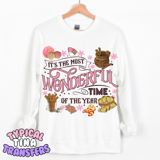 It's a wonderful time of the year (churros)  | DTF Transfer | POD