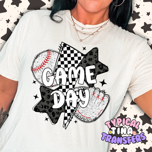 GameDay Baseball | DTF Screen Print | POD