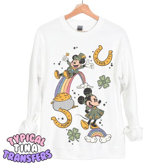 Lucky Mouse | DTF Transfers | POD