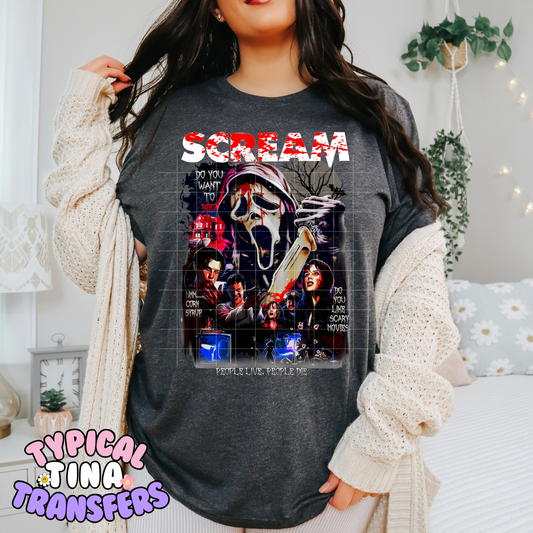 Scream Slasher | DTF Transfer | POD