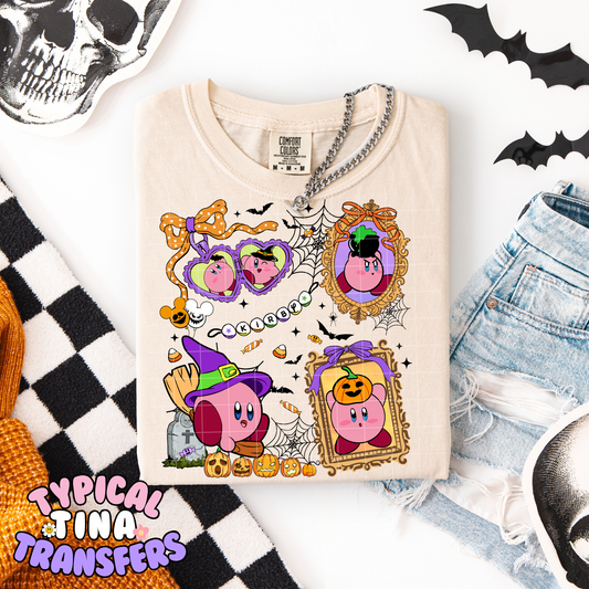 Halloween Pink Fluff K | DTF Transfer | POD