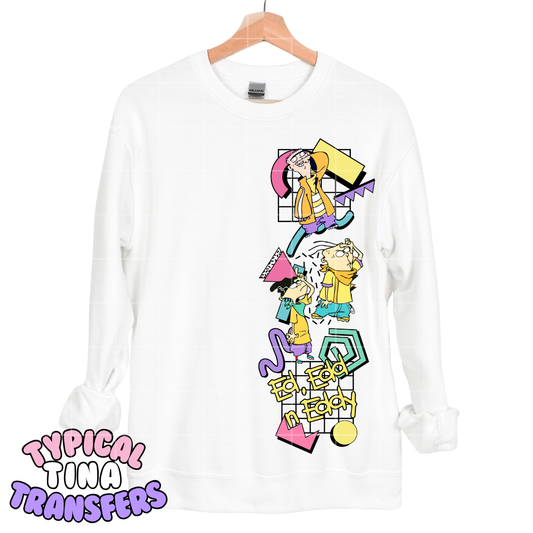 Retro - Ed x3 opt #2 | DTF Transfers | POD