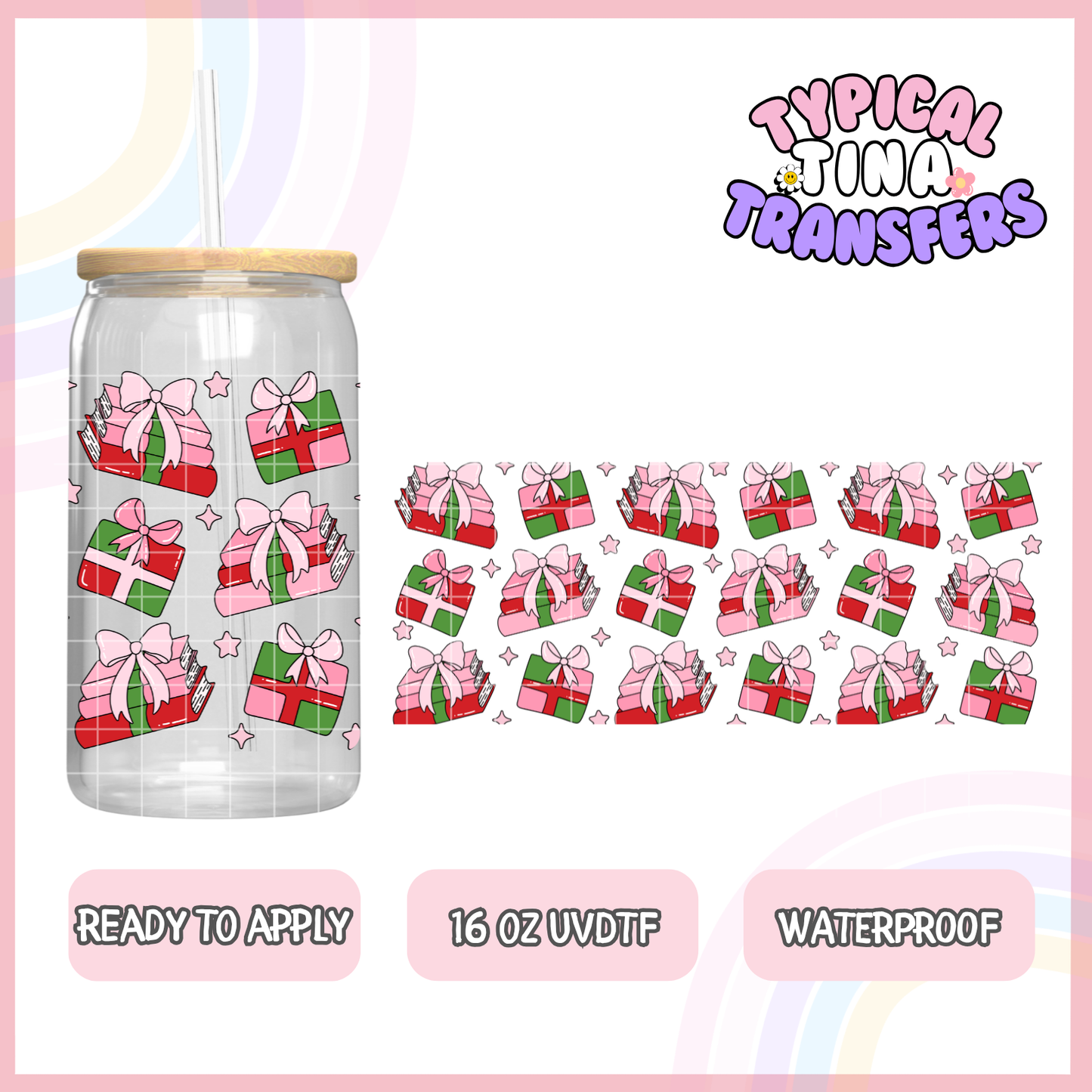 UVDTF #2911 | 16oz UVDTF Wrap | POD