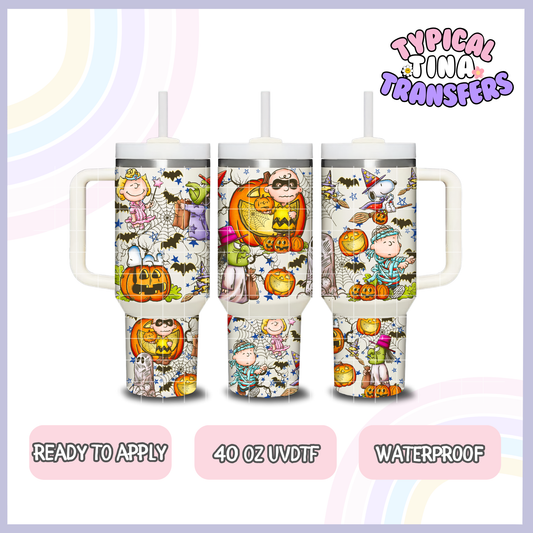 Great Pumpkin | 40oz UVDTF Wrap | POD