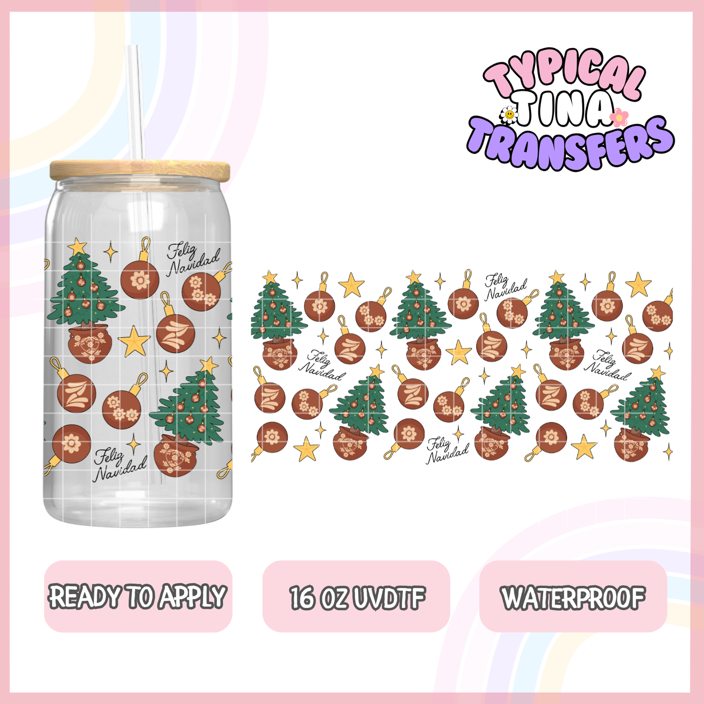 UVDTF #2936 | 16oz UVDTF Wrap | POD