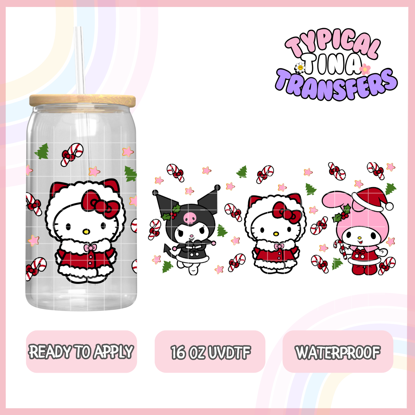 UVDTF #2950 | 16oz UVDTF Wrap | POD