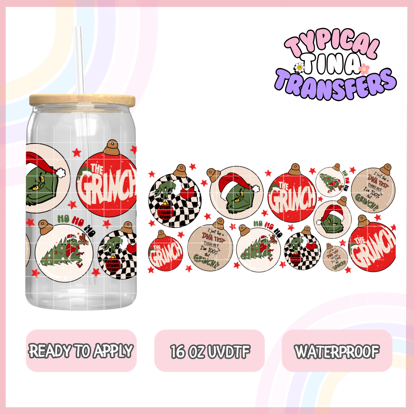 UVDTF #2965 | 16oz UVDTF Wrap | POD