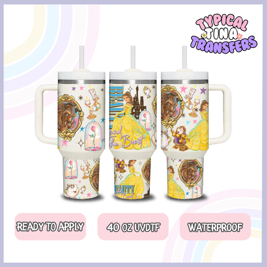 Beauty | 40oz UVDTF Wrap | POD