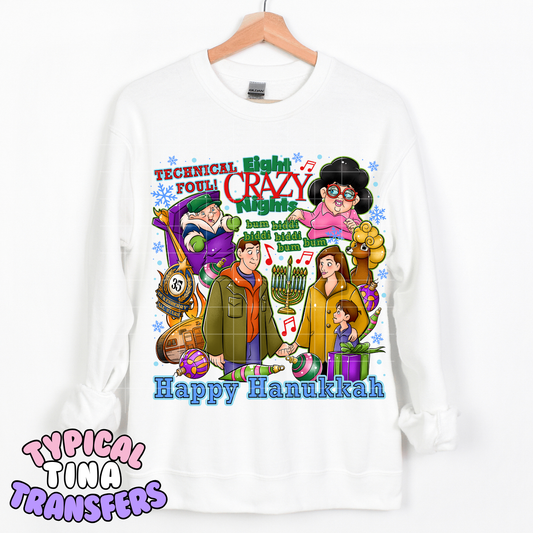 8 Crazy Nite | DTF Transfer | POD