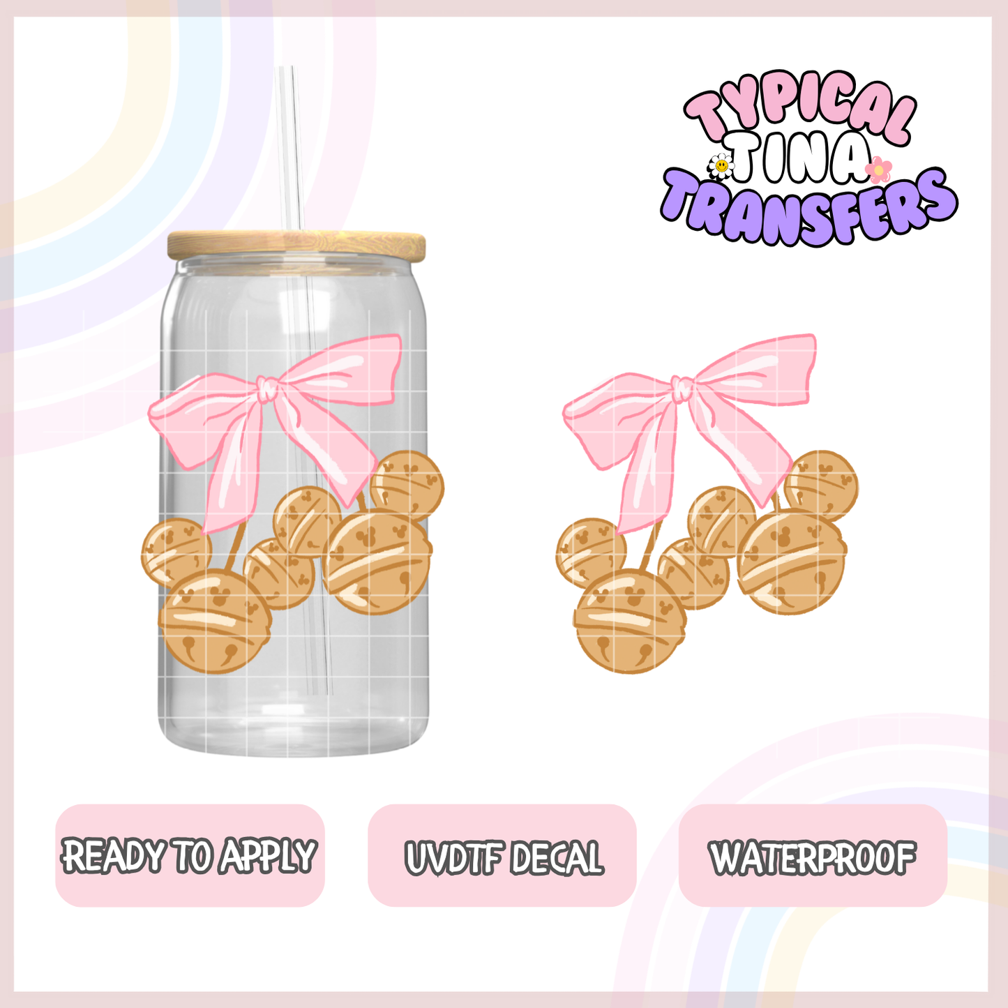 UVDTF Decal | 3"-4" decals | POD