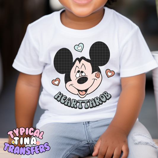 Heartthrob | DTF Screen Print | 11" Adult