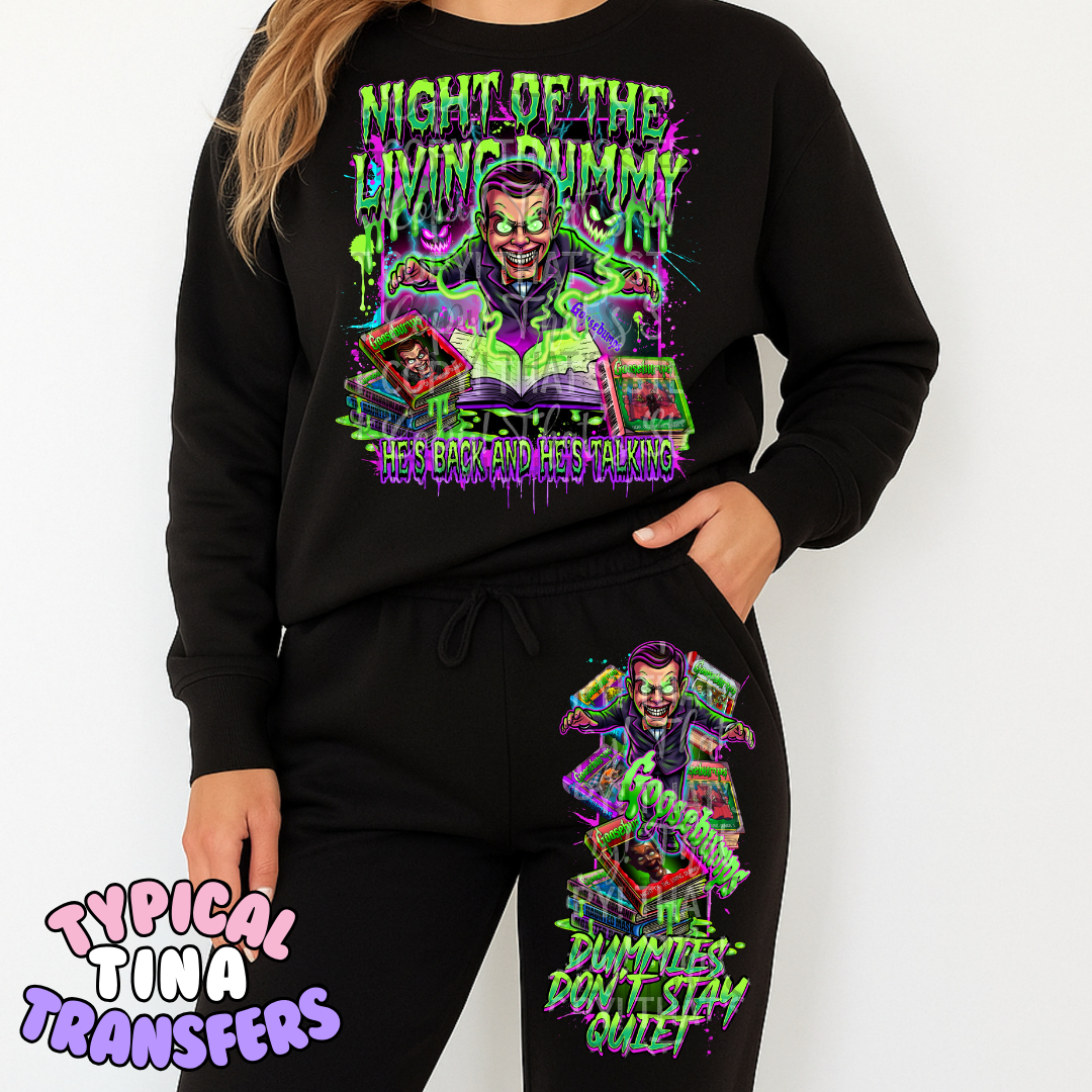 Dummies don't stay quiet | DTF Transfers | POD