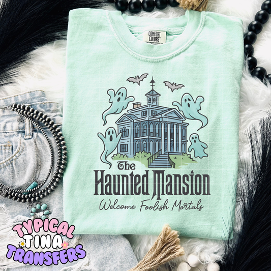 The haunted mansion polaroids | DTF Transfer | POD