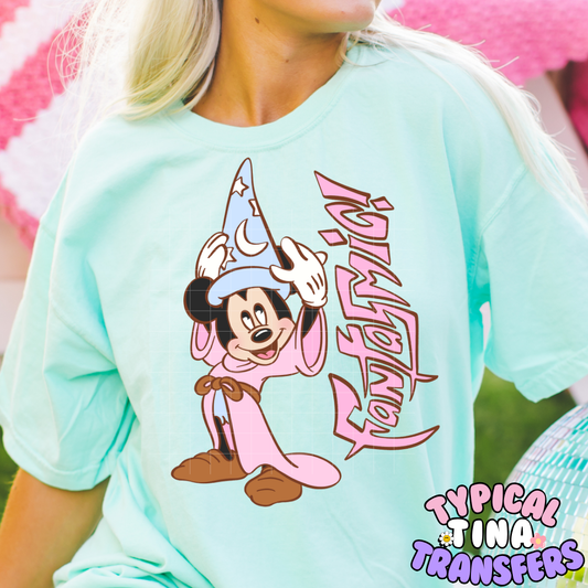 Fantasmic Mouse | DTF Screen Print | POD - choose design