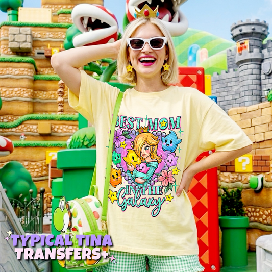 Best Mom in the galaxy | DTF Transfers | POD