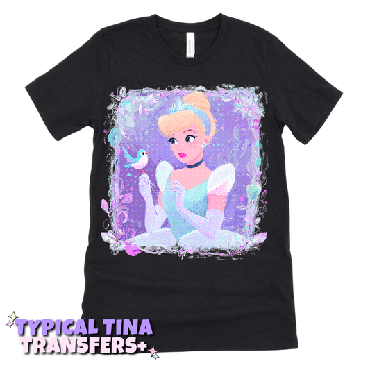 Painted Princess Portraits | DTF Transfers | POD
